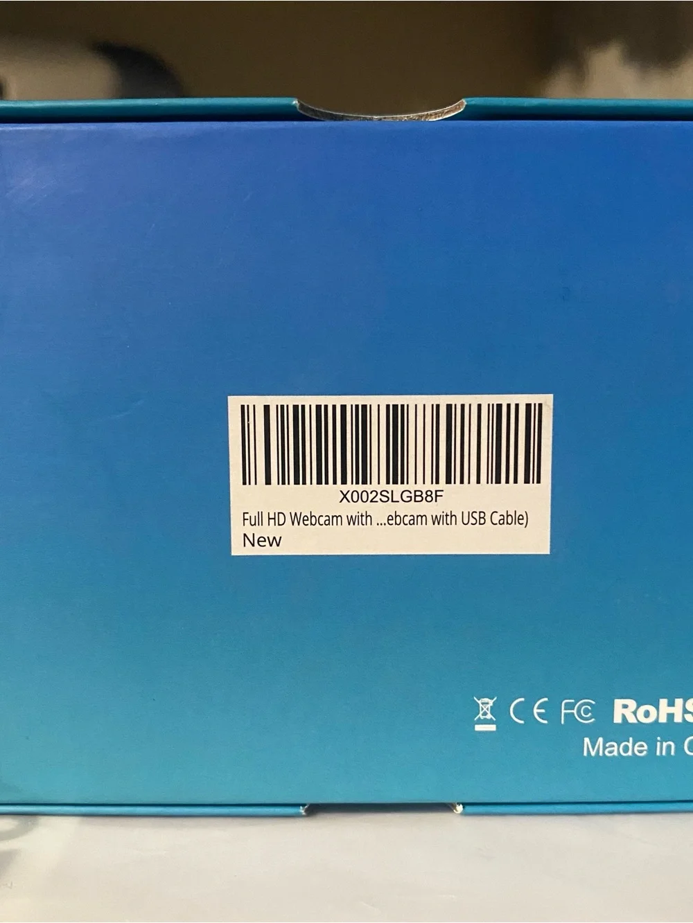 AutoFocus HD Video Webcam - Blue